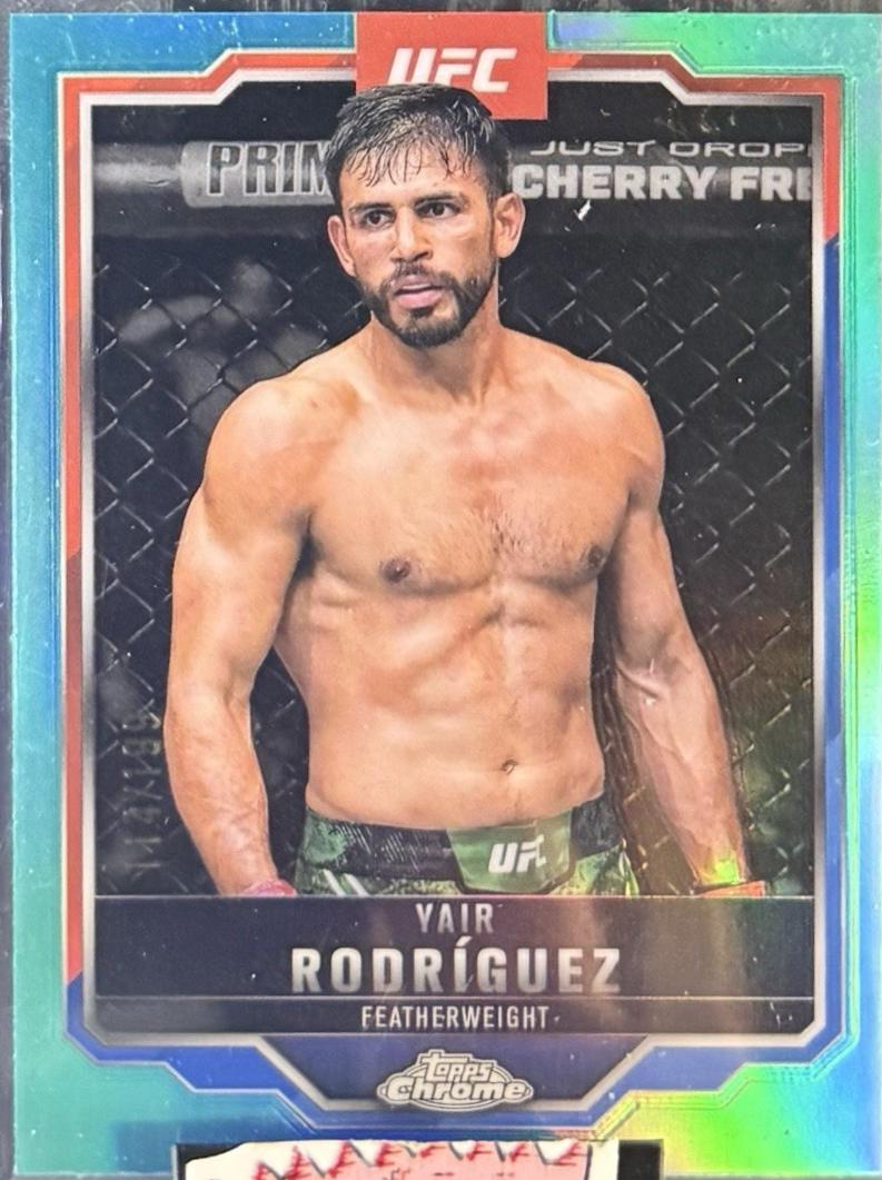 Yair Rodriguez [Aqua Refractor] #95