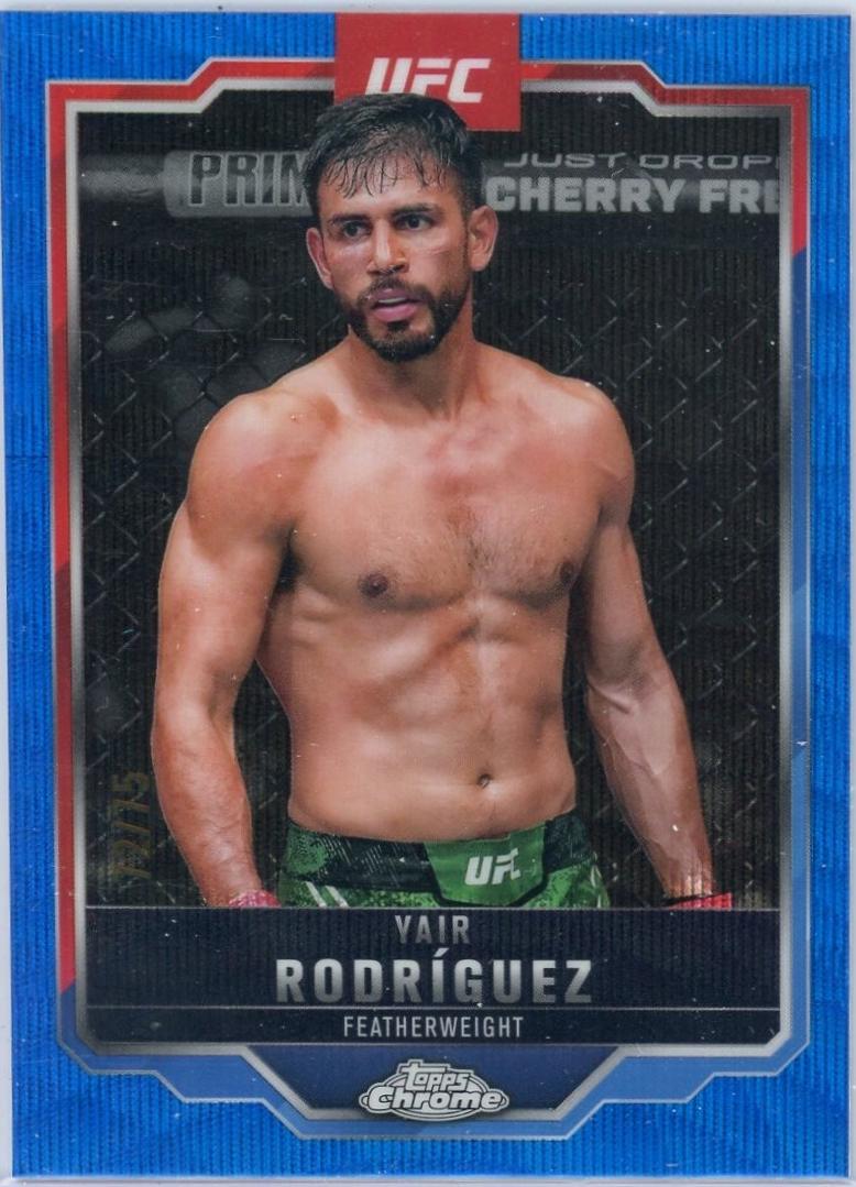 Yair Rodriguez [Blue Wave Refractor] #95