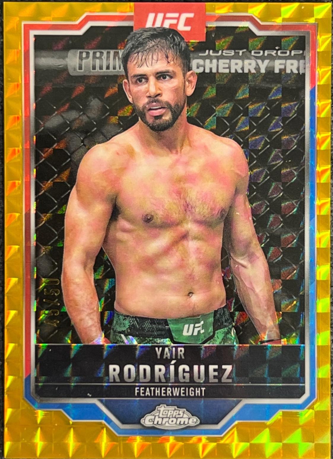 Yair Rodriguez [Gold Geometric Refractor] #95