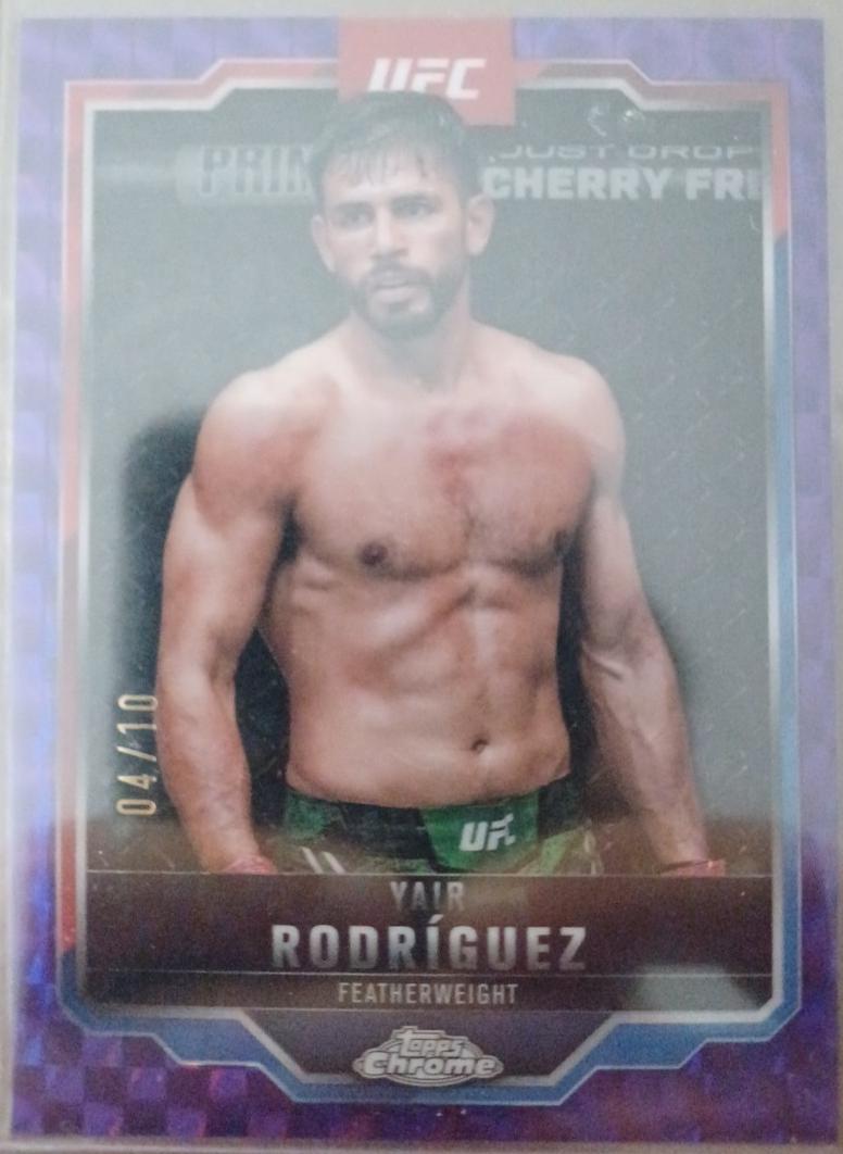 Yair Rodriguez [Purple Geometric Refractor] #95