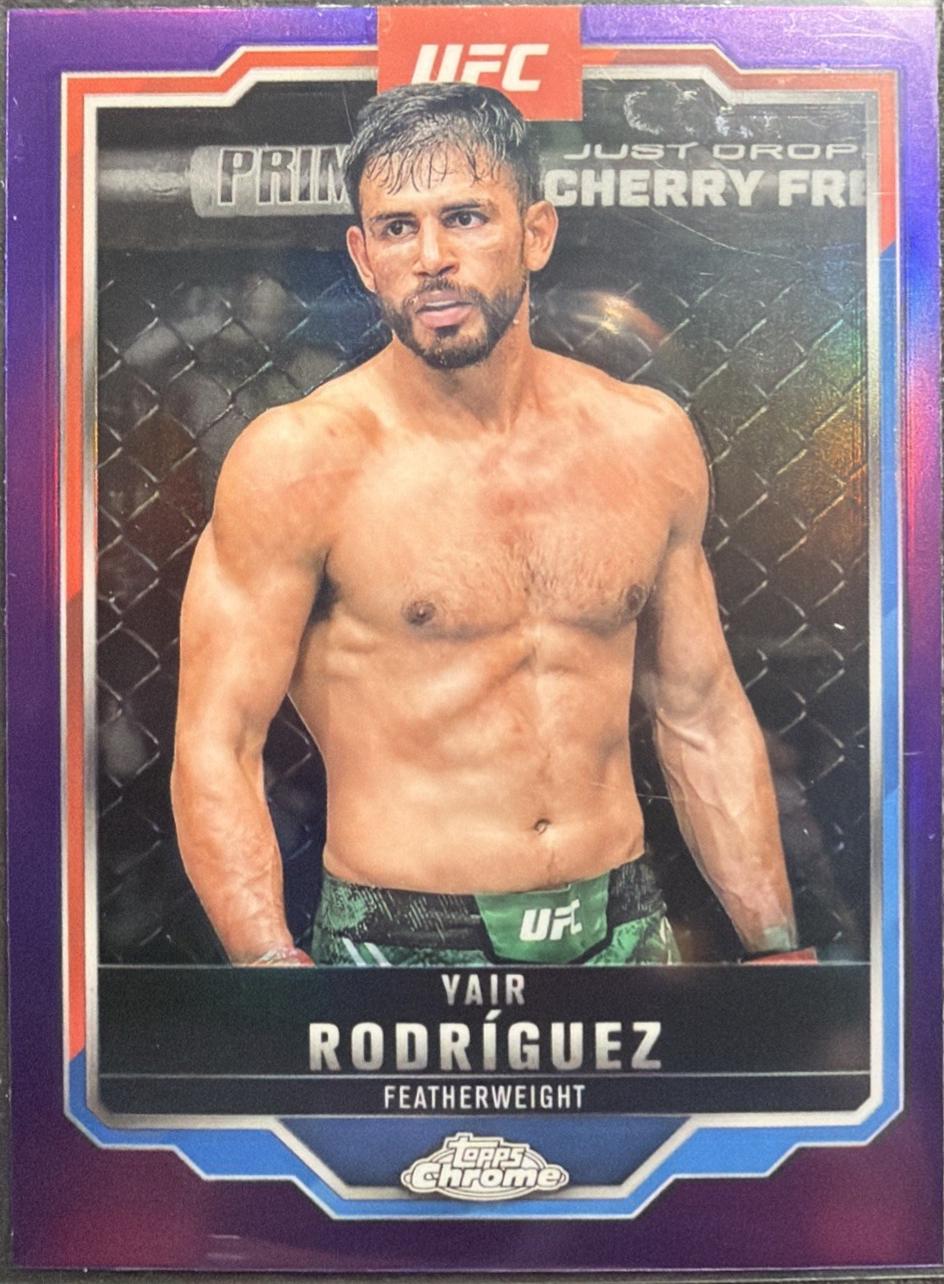 Yair Rodriguez [Purple Refractor] #95