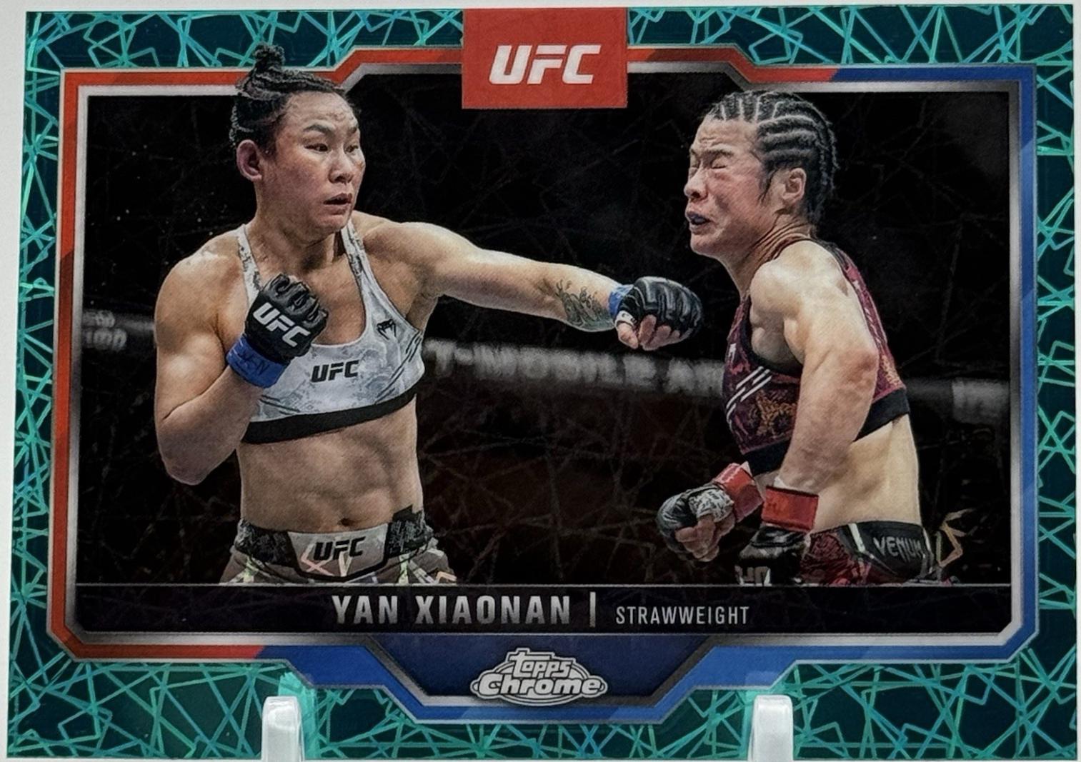 Yan Xiaonan [Teal Lazer Refractor] #35
