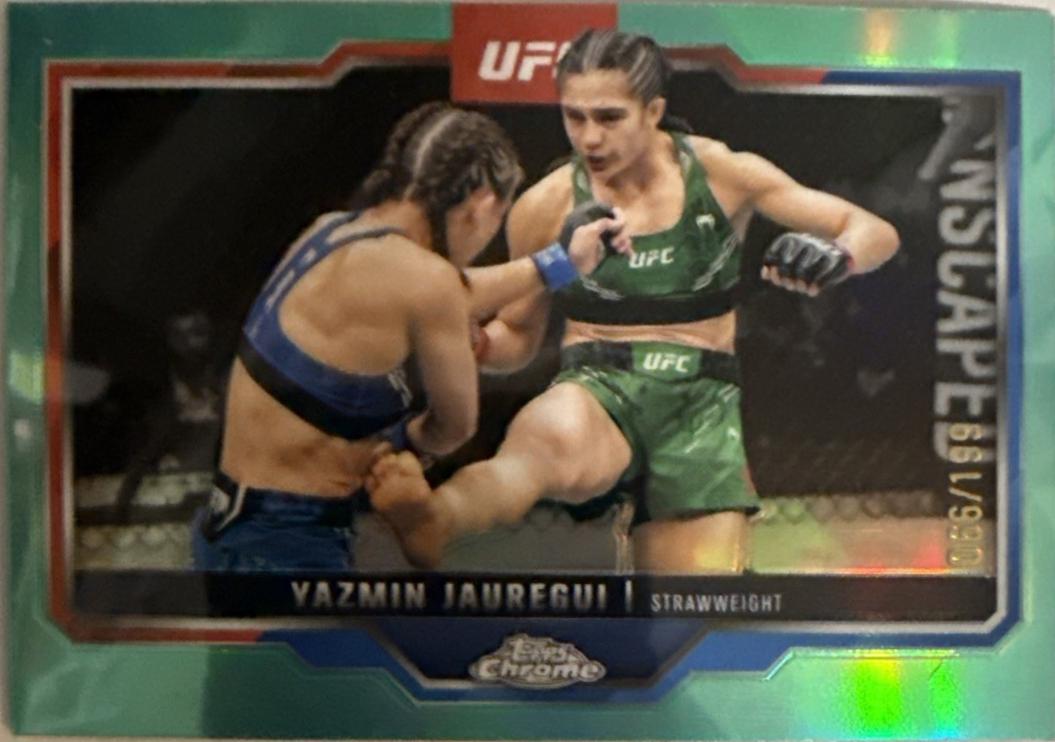 Yazmin Jauregui [Aqua Refractor] #50