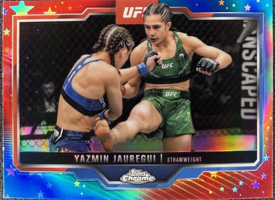 Yazmin Jauregui [Red Blue Refractor] #50