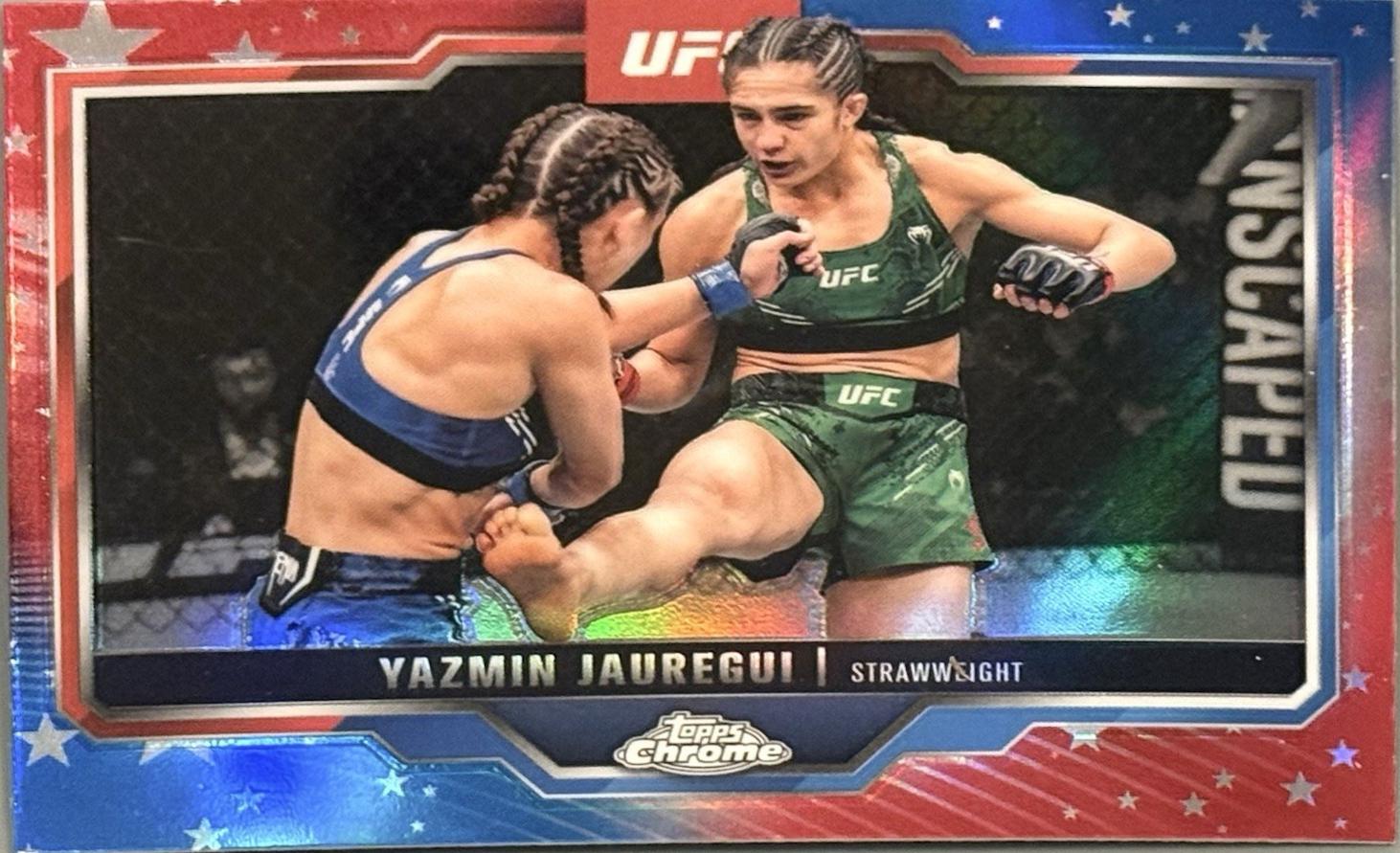 Yazmin Jauregui [Red White Blue Refractor] #50