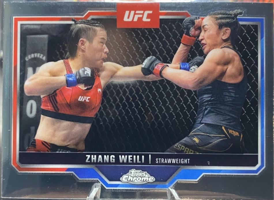 Zhang Weili #55
