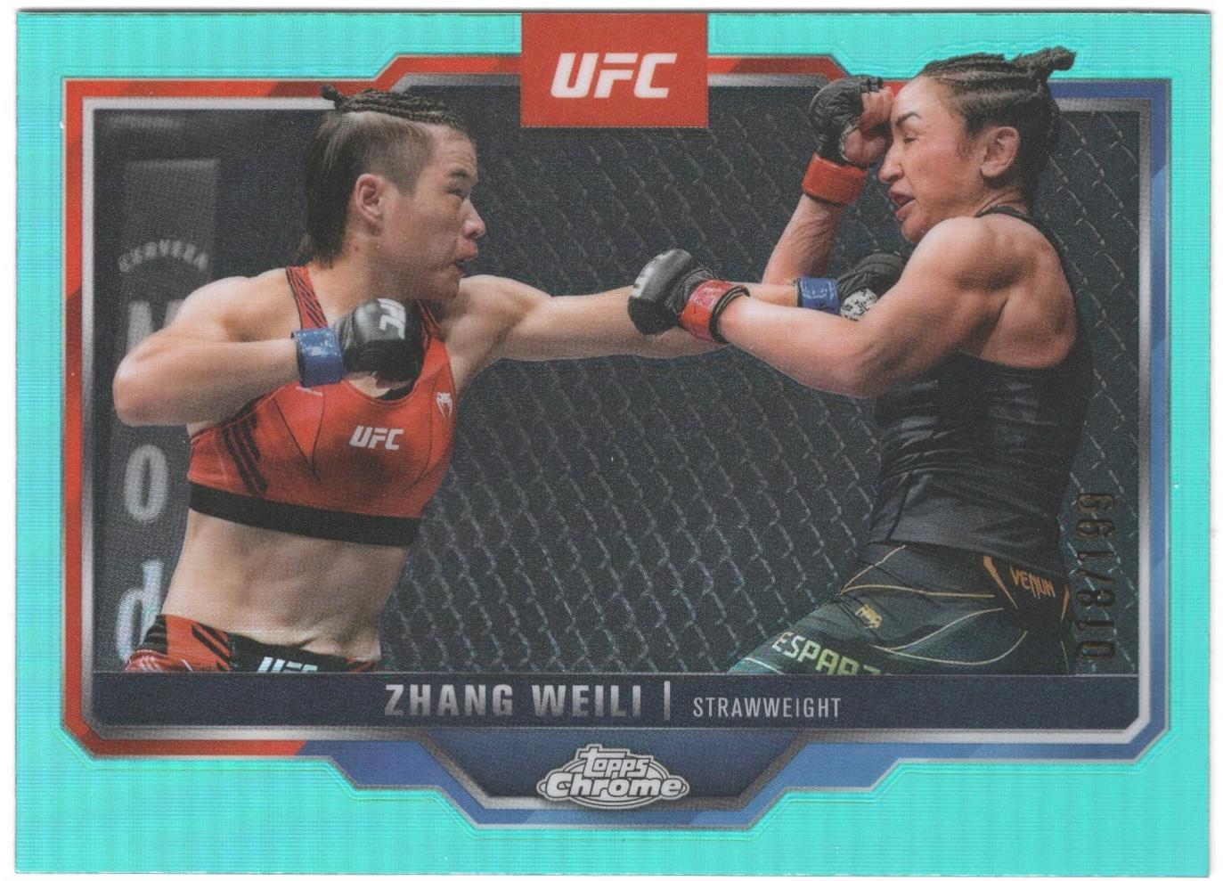 Zhang Weili [Aqua Refractor] #55