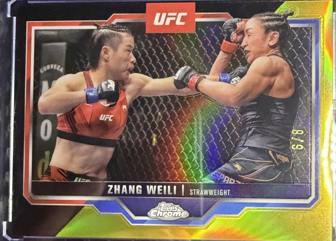 Zhang Weili [Black Gold Refractor] #55
