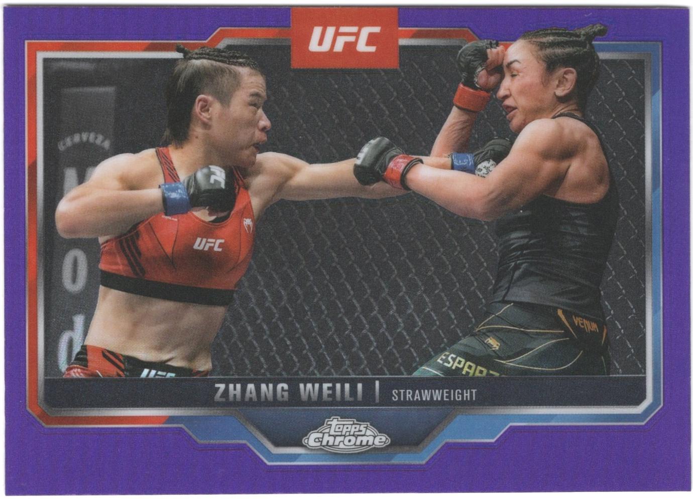 Zhang Weili [Purple Refractor] #55