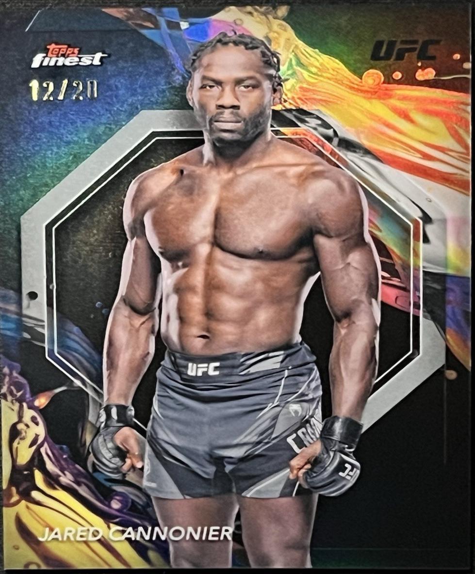 Jared Cannonier [Black Refractor] #149