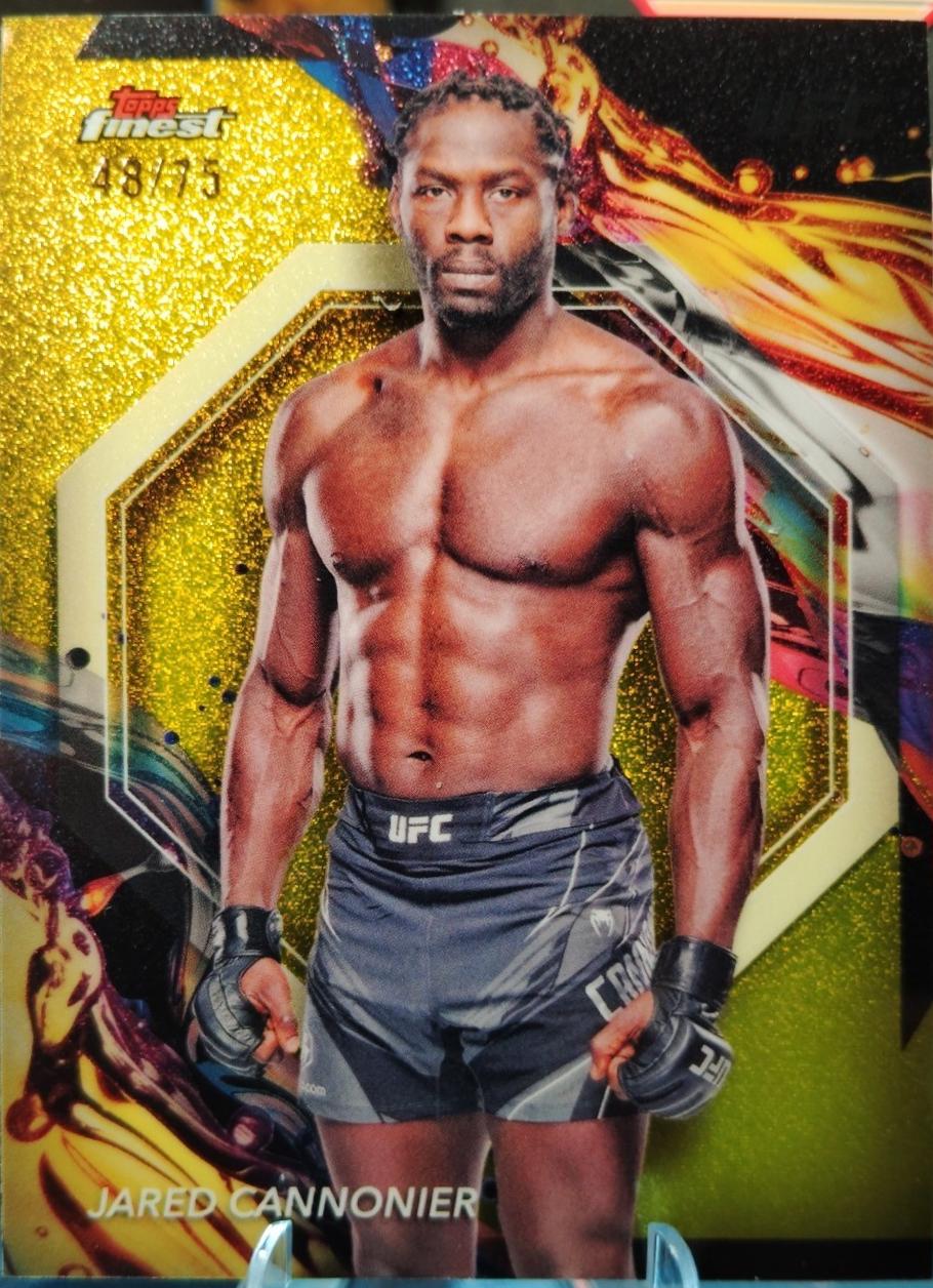 Jared Cannonier [Gold Refractor] #149