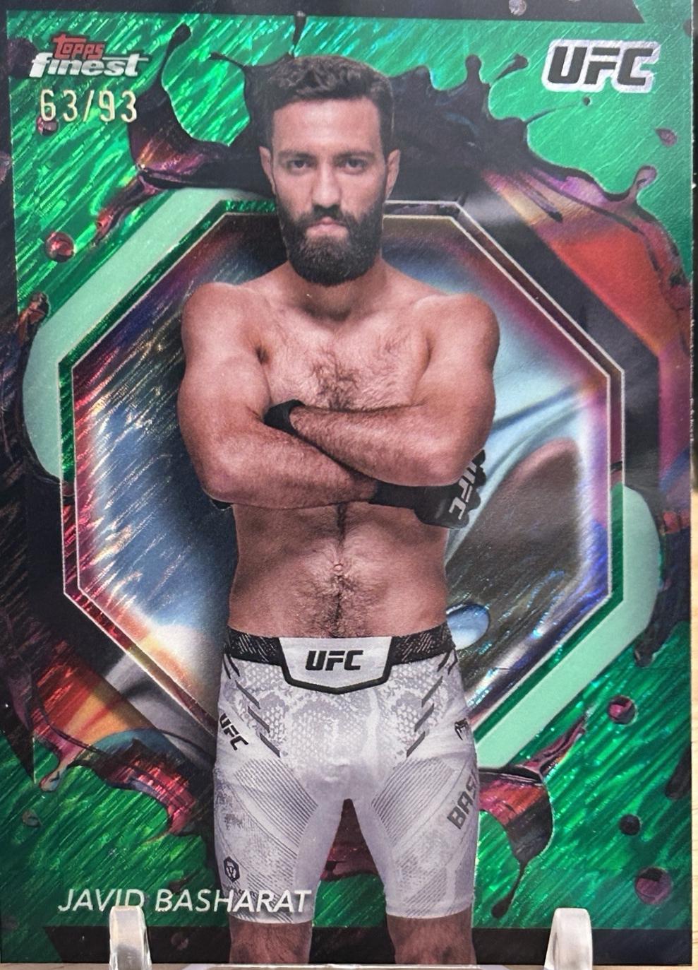 Javid Basharat [Green Shimmer Refractor] #254