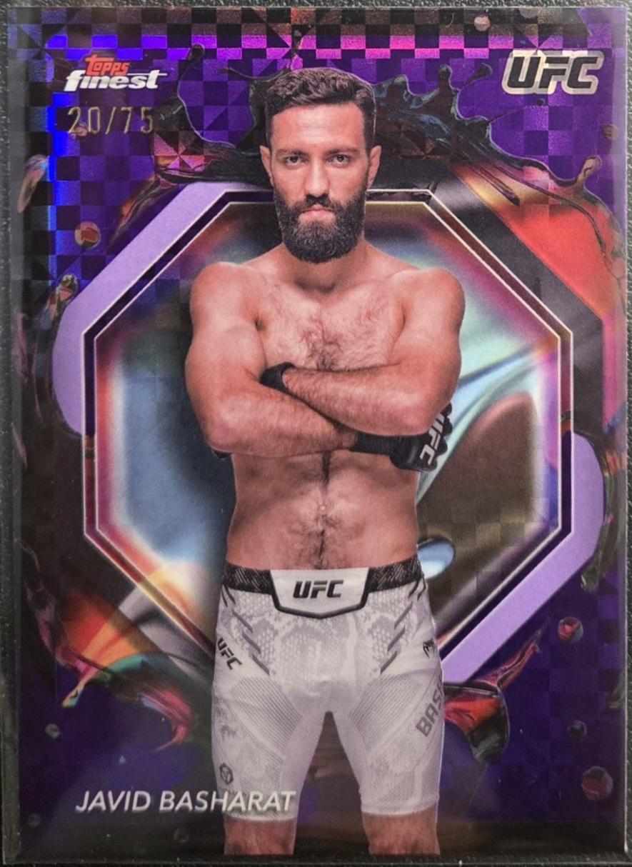 Javid Basharat [Purple Checkerboard Refractor] #254