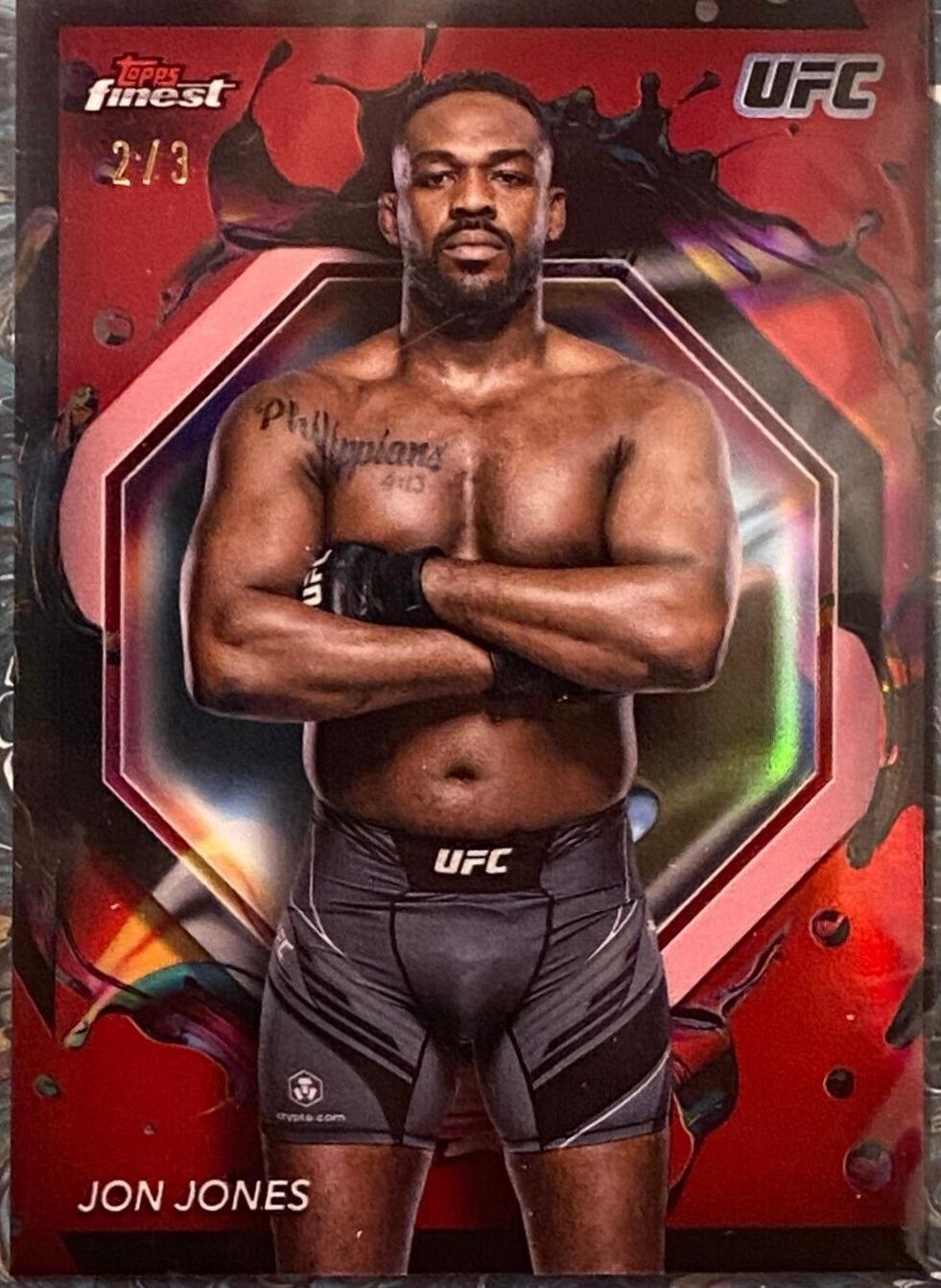 Jon Jones [Red Refractor] #214