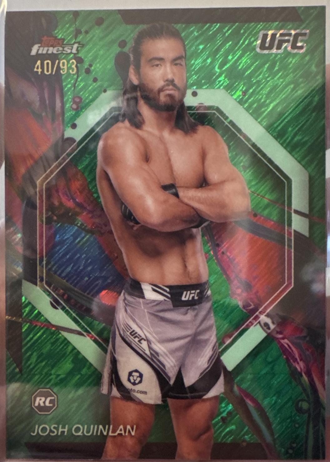 Josh Quinlan [Green Shimmer Refractor] #120
