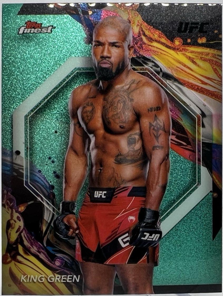 King Green [Aqua Glitter Refractor] #186