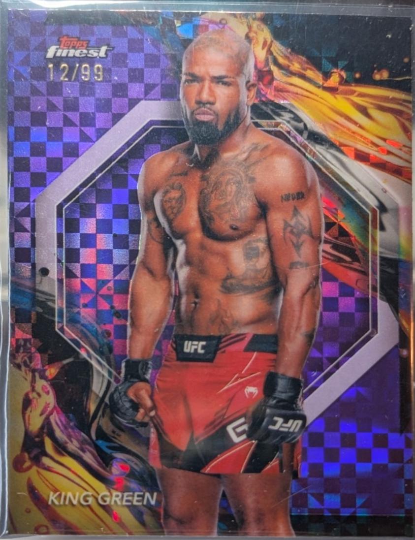 King Green [Purple Checkerboard Refractor] #186