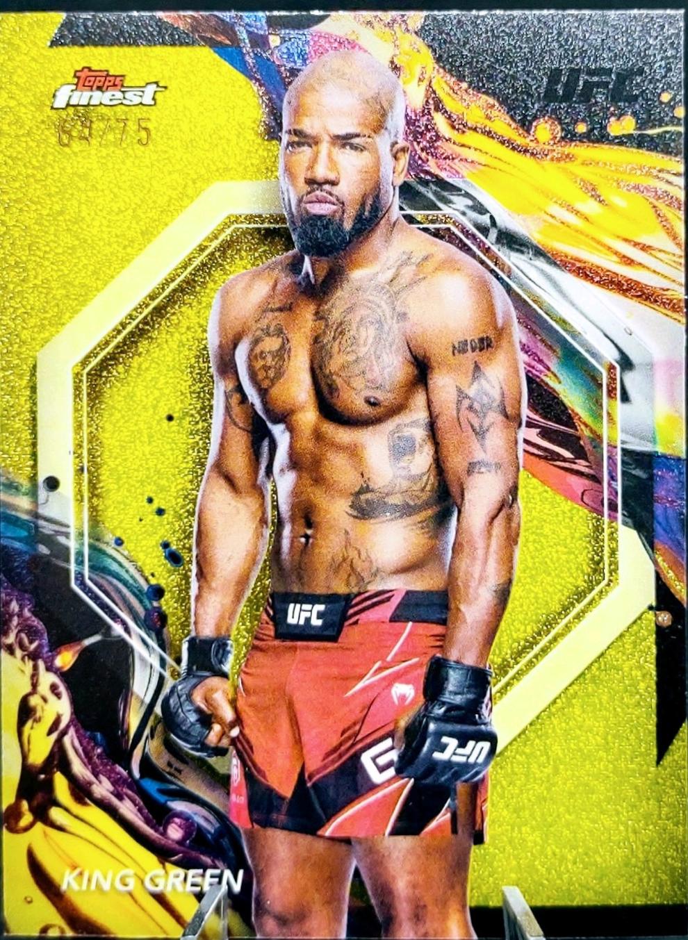 King Green [Yellow Glitter Refractor] #186