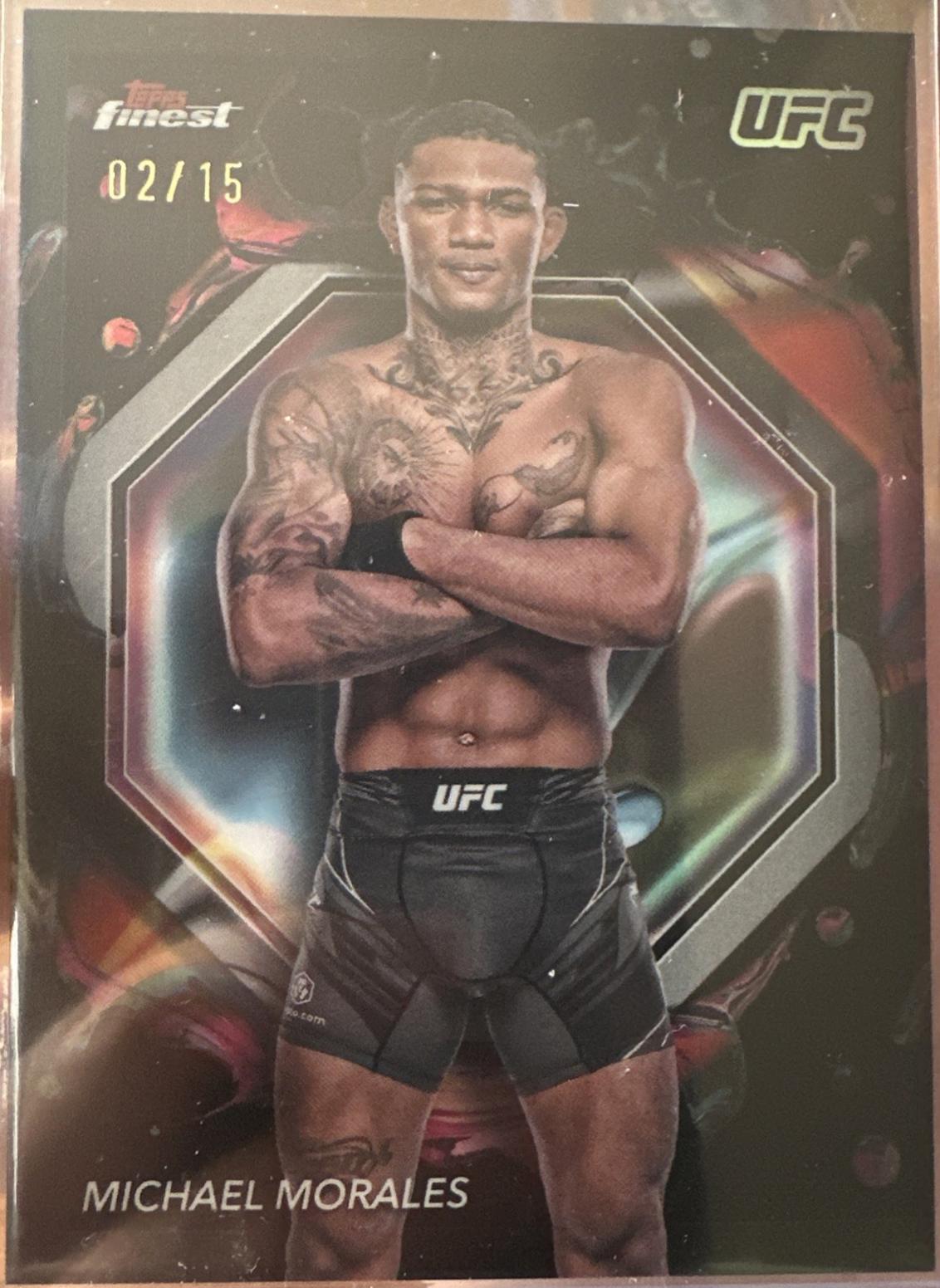 Michael Morales [Black Refractor] #236