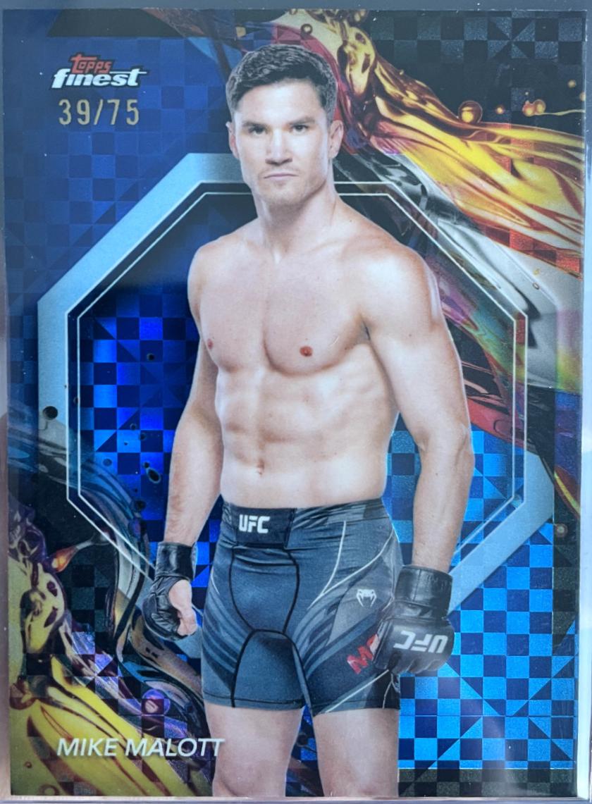 Mike Malott [Blue Checkerboard Refractor] #154