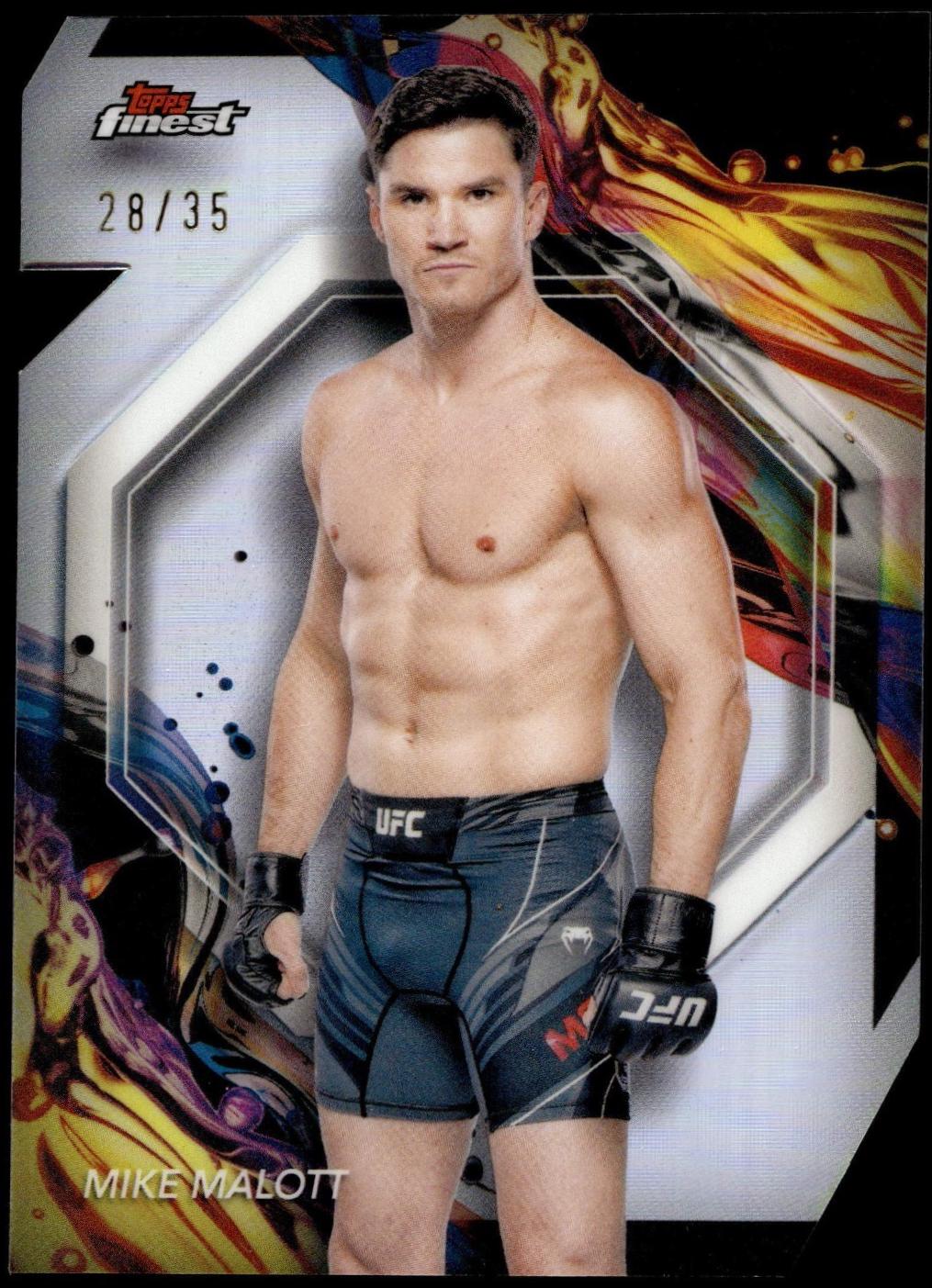 Mike Malott [Die-Cut Refractor] #154