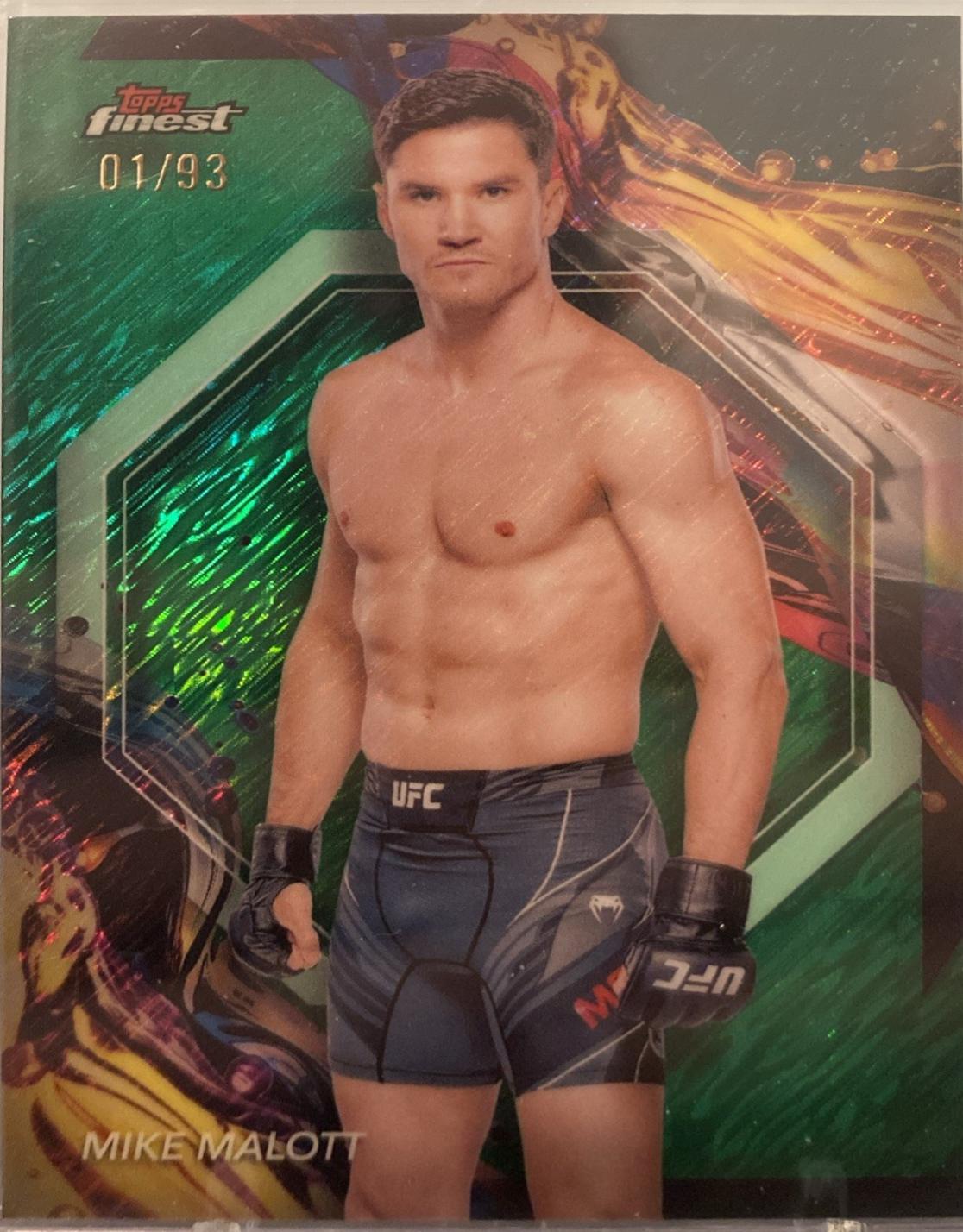 Mike Malott [Green Shimmer Refractor] #154
