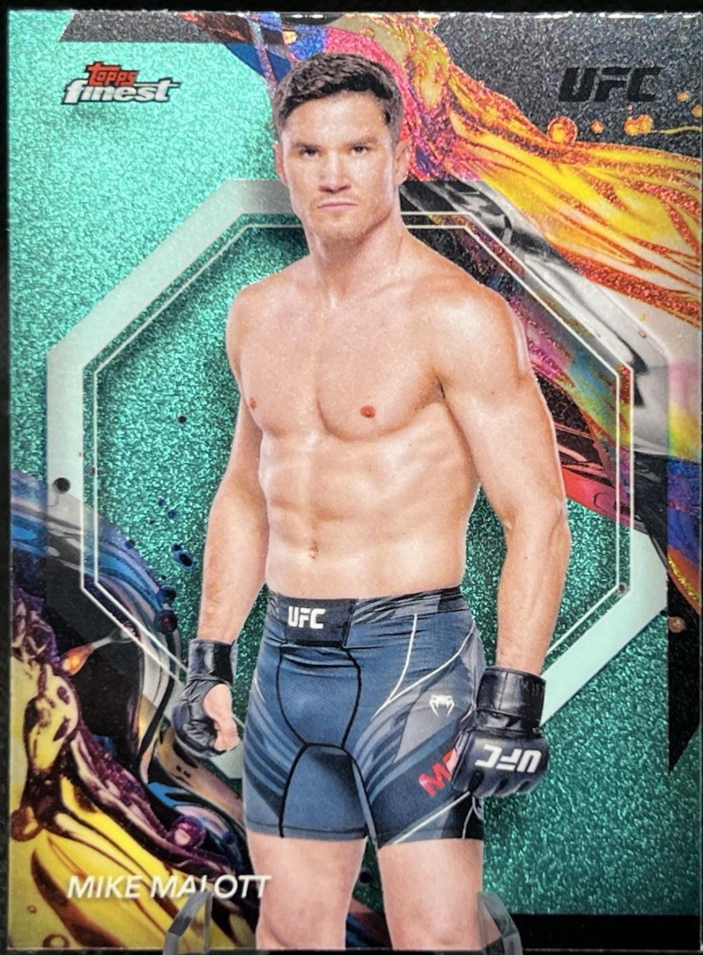Mike Malott [Tangerine Glitter Refractor] #154