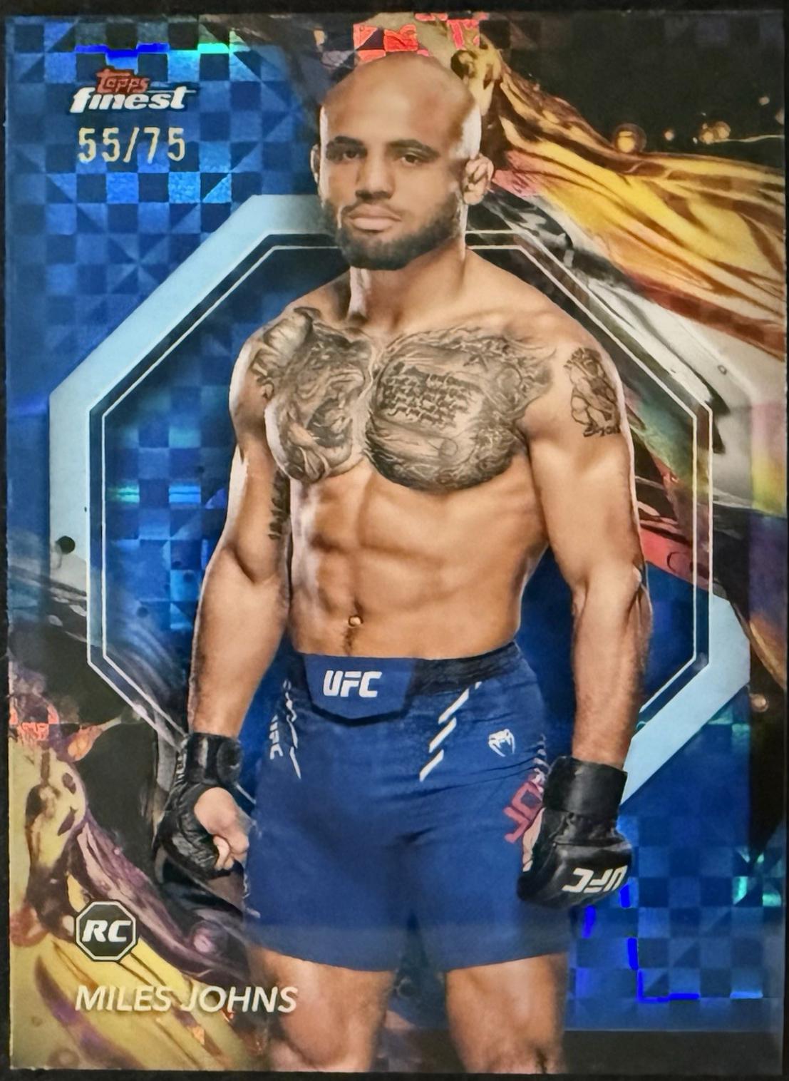 Miles Johns [Blue Checkerboard Refractor] #3
