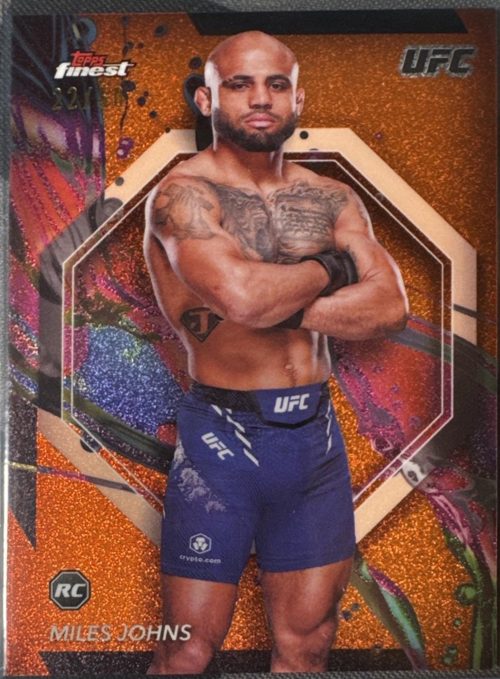 Miles Johns [Tangerine Glitter Refractor] #3