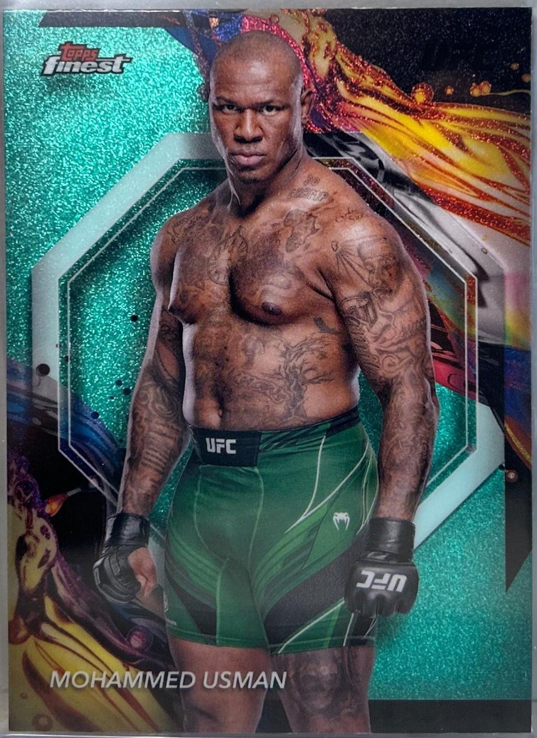 Mohammed Usman [Aqua Glitter Refractor] #119
