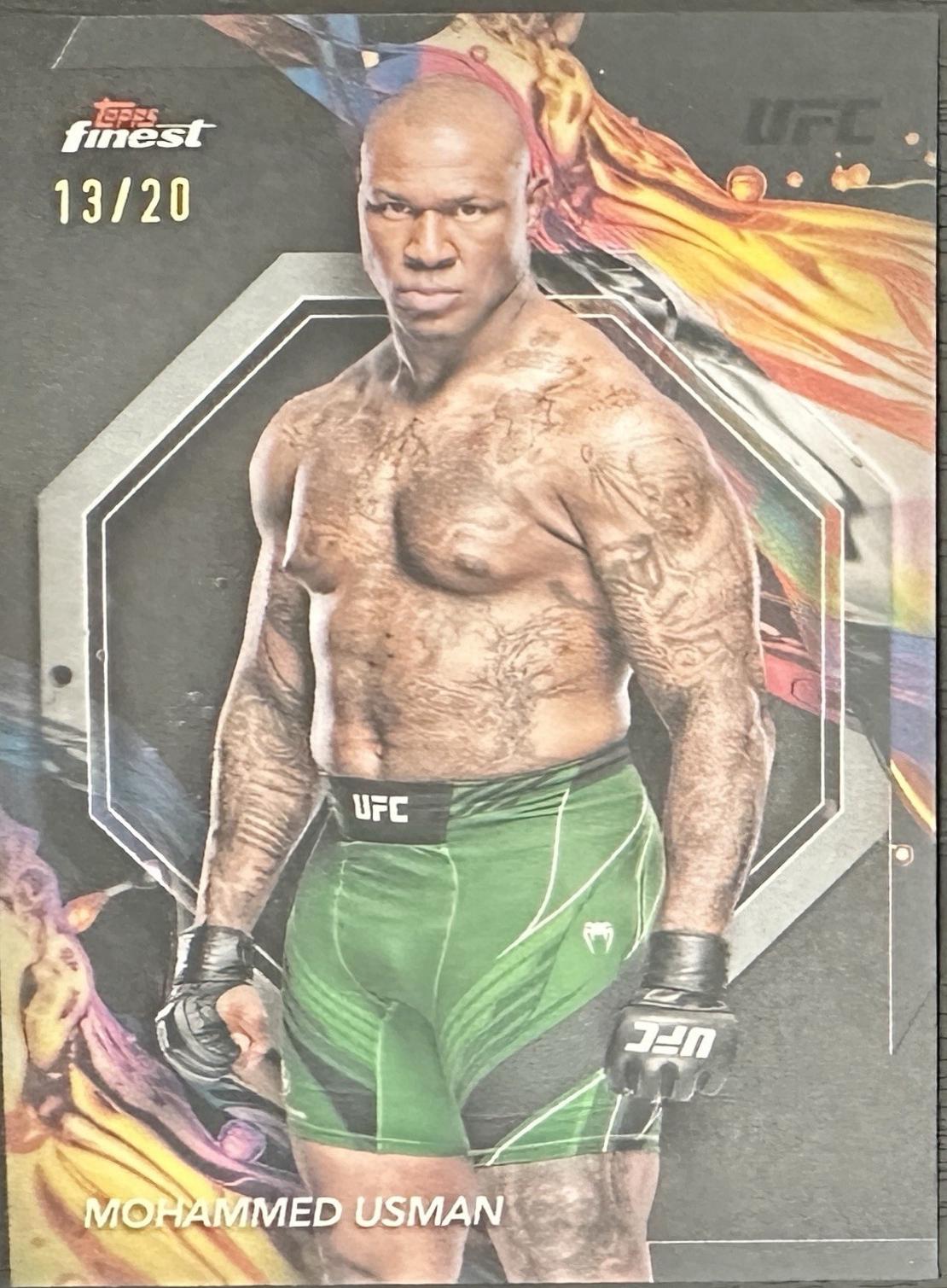 Mohammed Usman [Black Refractor] #119