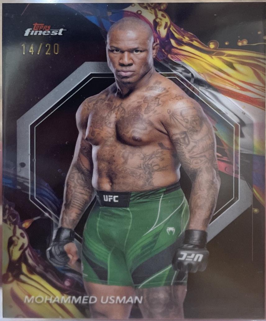 Mohammed Usman [Gold Refractor] #119
