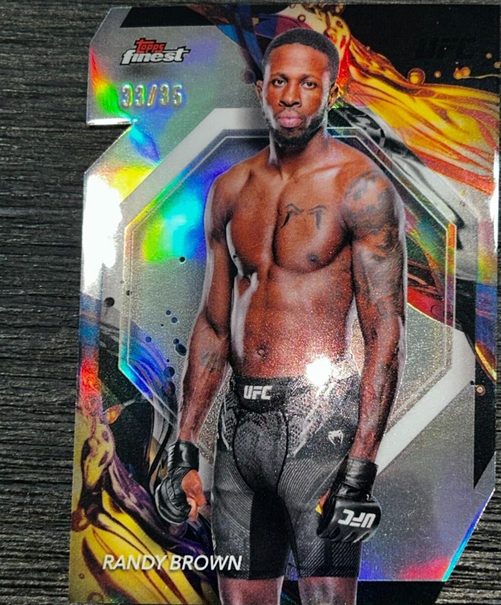 Randy Brown [Die-Cut Refractor] #192