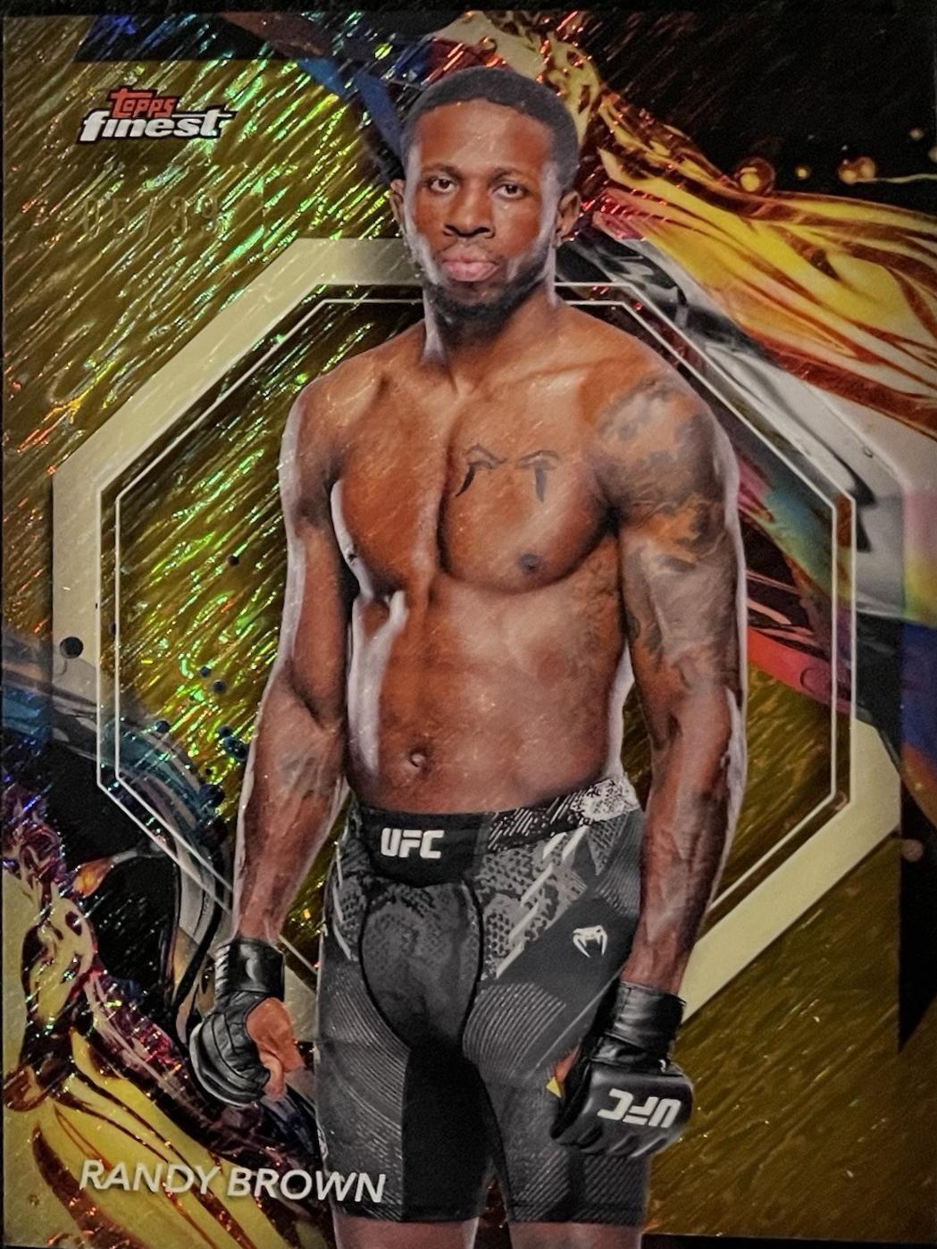 Randy Brown [Gold Shimmer Refractor] #192