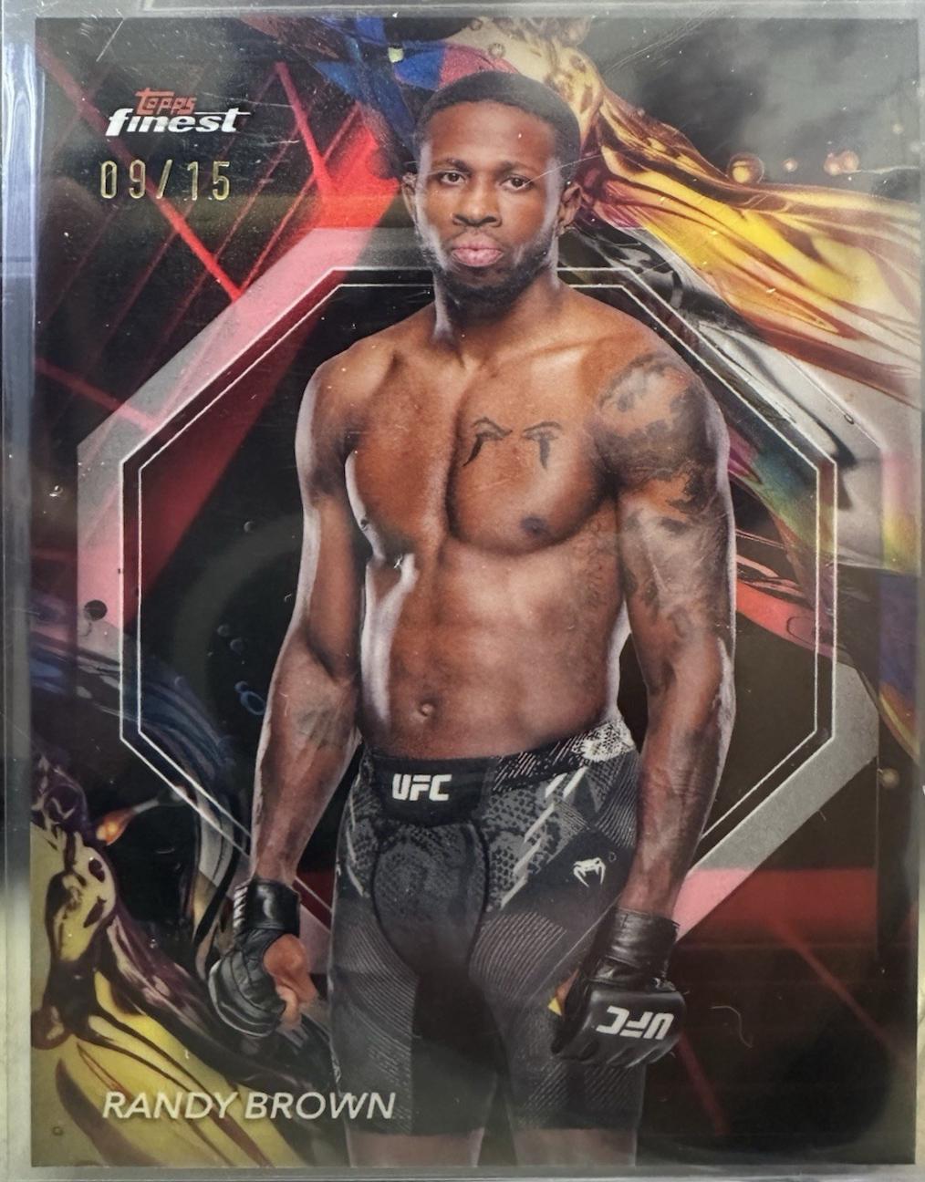 Randy Brown [Red Black Vapor Refractor] #192