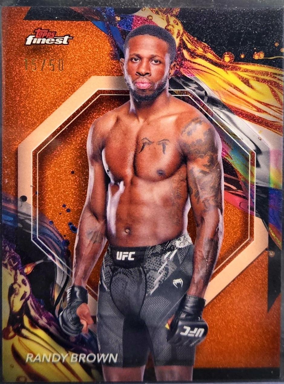 Randy Brown [Tangerine Glitter Refractor] #192