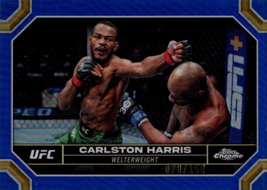 Carlston Harris [Blue Refractor] #40