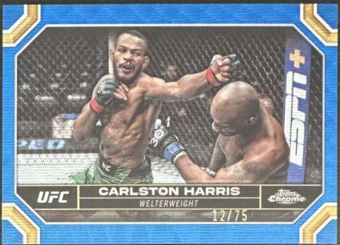 Carlston Harris [Blue Wave Refractor] #40