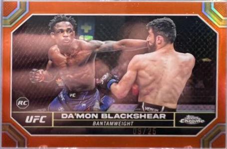 Da'Mon Blackshear [Orange Refractor] #21