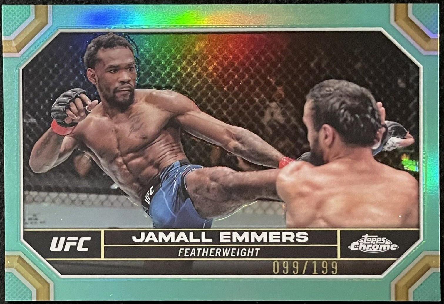 Jamall Emmers [Aqua Refractor] #90
