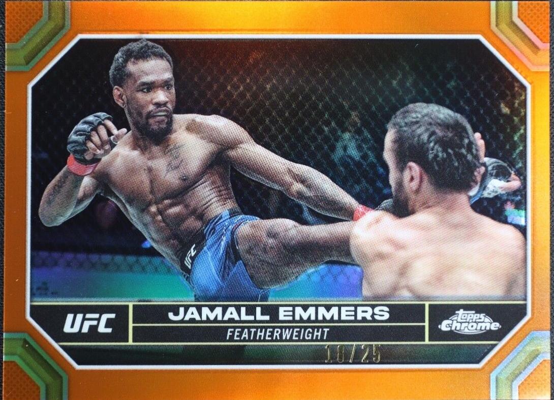 Jamall Emmers [Orange Refractor] #90