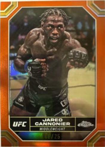 Jared Cannonier [Orange Refractor] #92