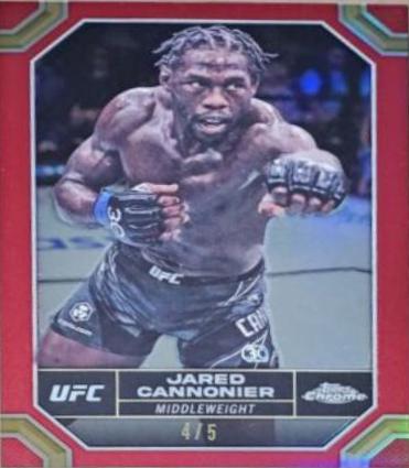 Jared Cannonier [Red Refractor] #92