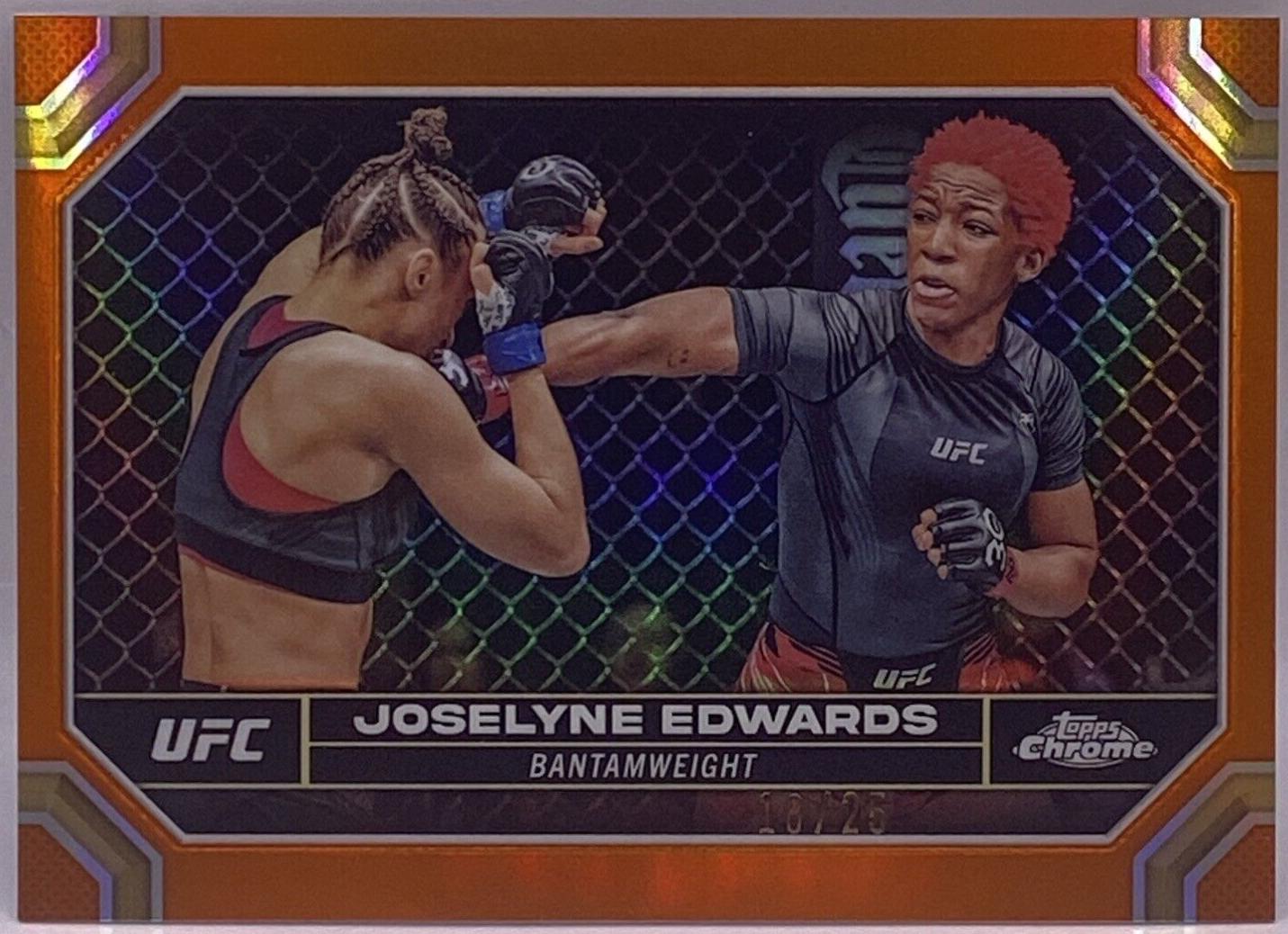 Joselyne Edwards [Orange Refractor] #99