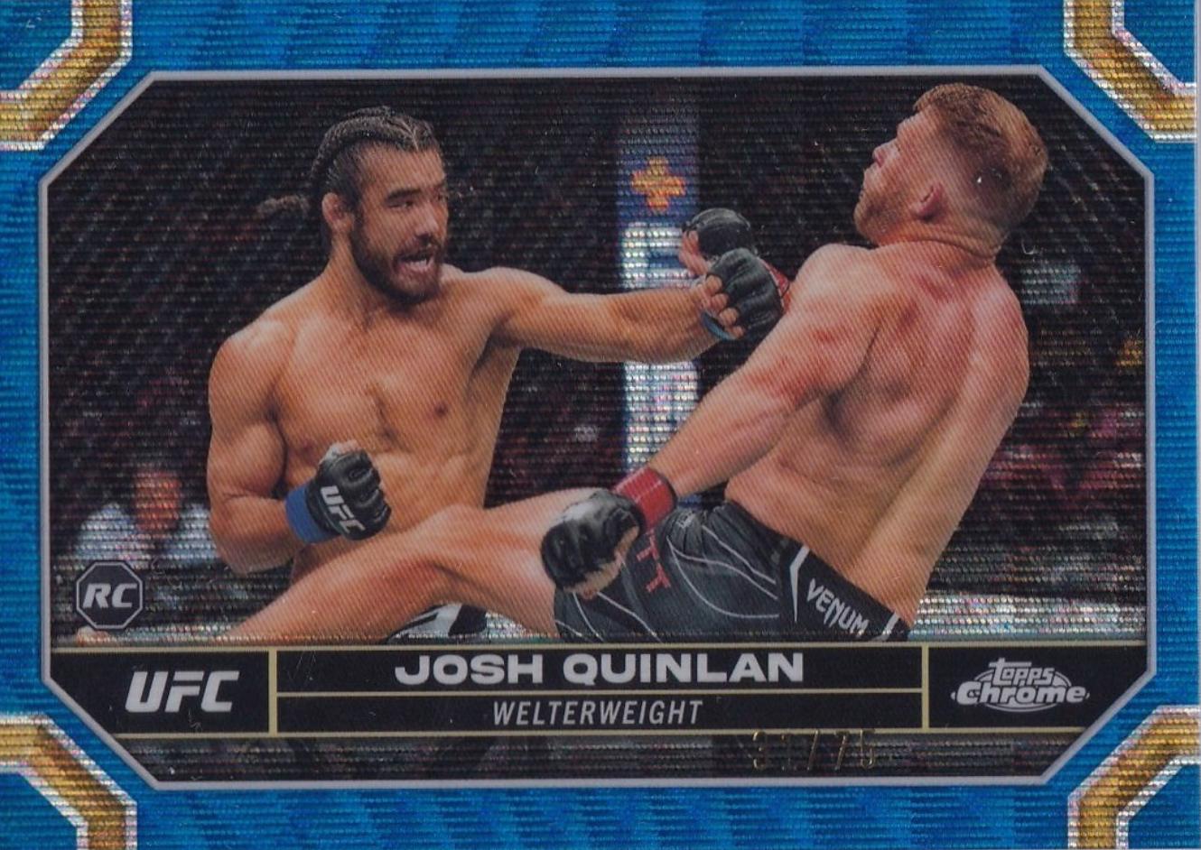 Josh Quinlan [Blue Wave Refractor] #76