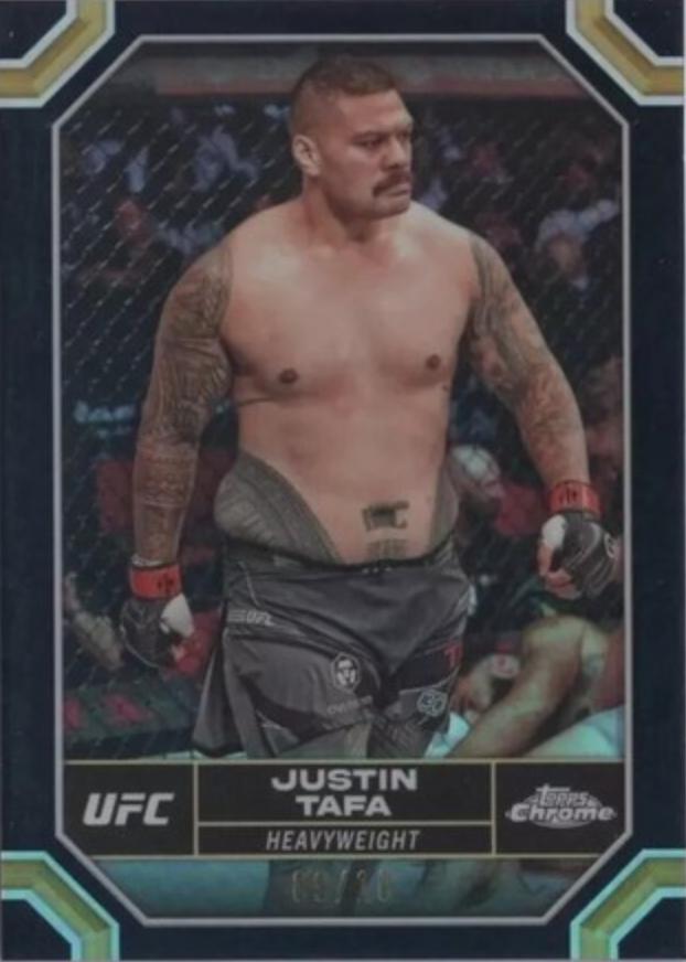 Justin Tafa [Black Refractor] #105