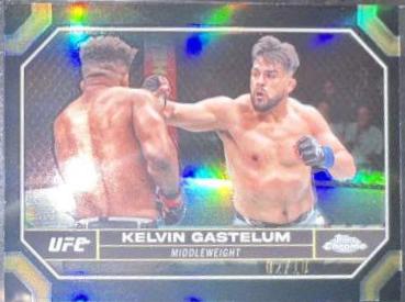Kelvin Gastelum [Black Refractor] #110