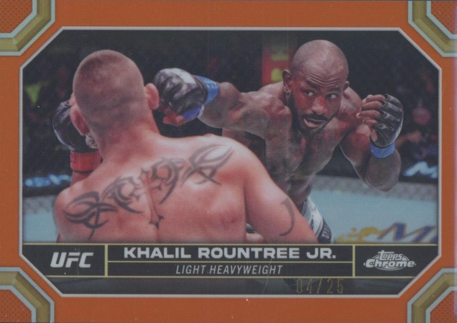 Khalil Rountree Jr. [Orange Refractor] #113