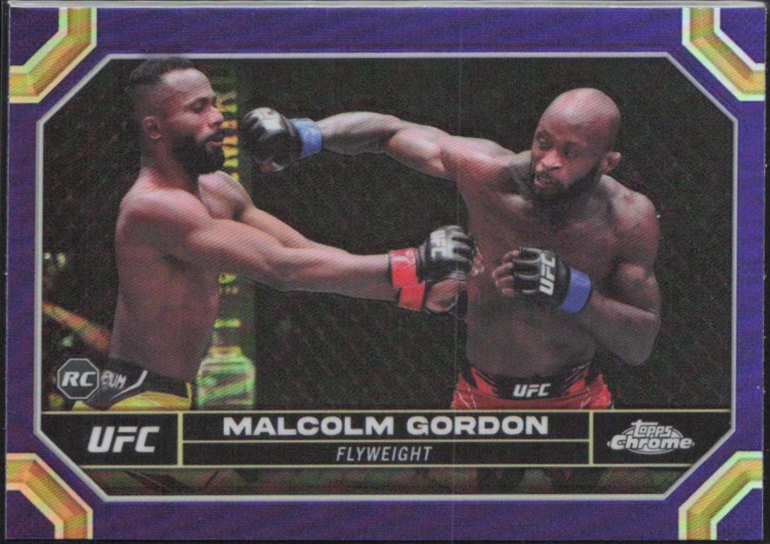 Malcolm Gordon [Purple Refractor] #196