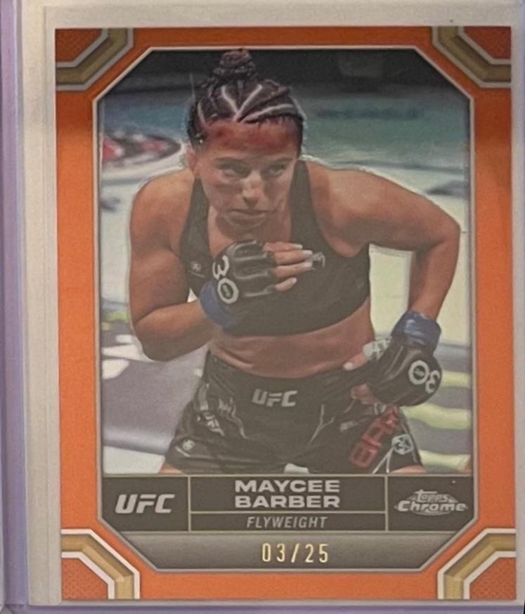 Maycee Barber [Orange Refractor] #132
